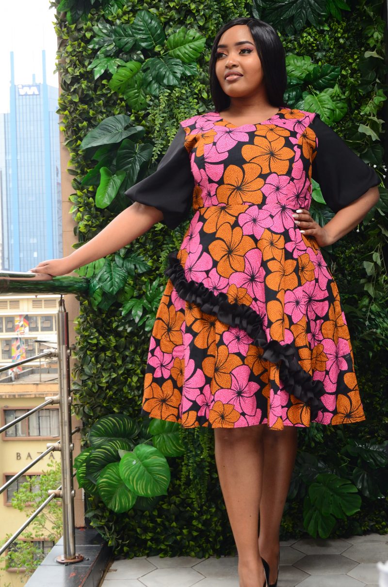 Kitenge hot sale skater dresses